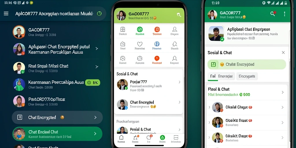 Tampilan antarmuka aplikasi GACOR777 yang modern dan sederhana.