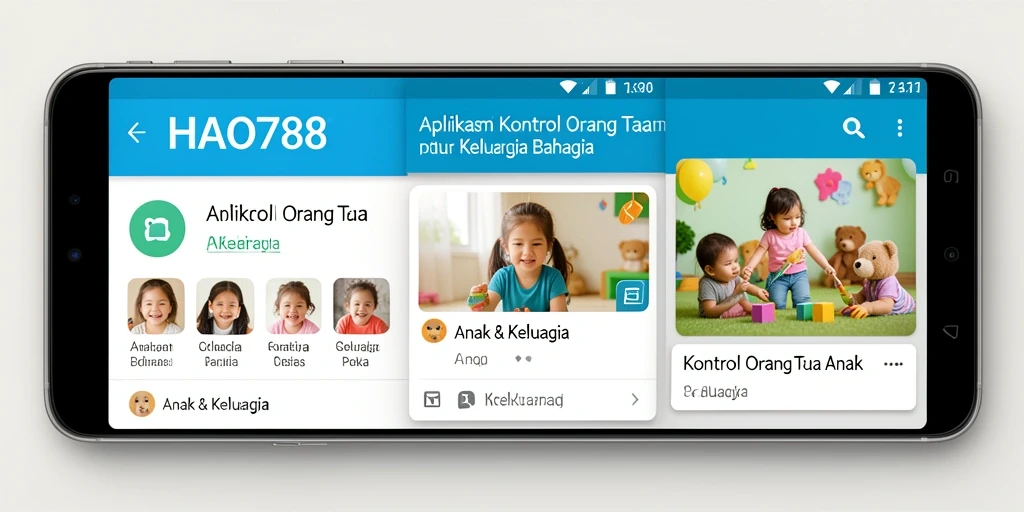Screenshot HAO788 menampilkan antarmuka kontrol orang tua yang intuitif.