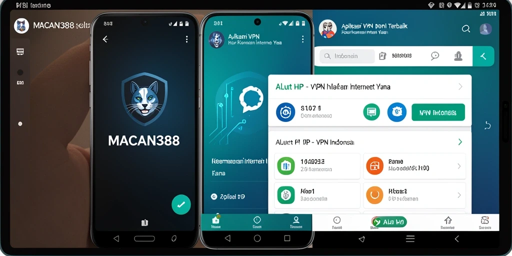 Tampilan antarmuka aplikasi MACAN388 yang intuitif dan mudah digunakan.